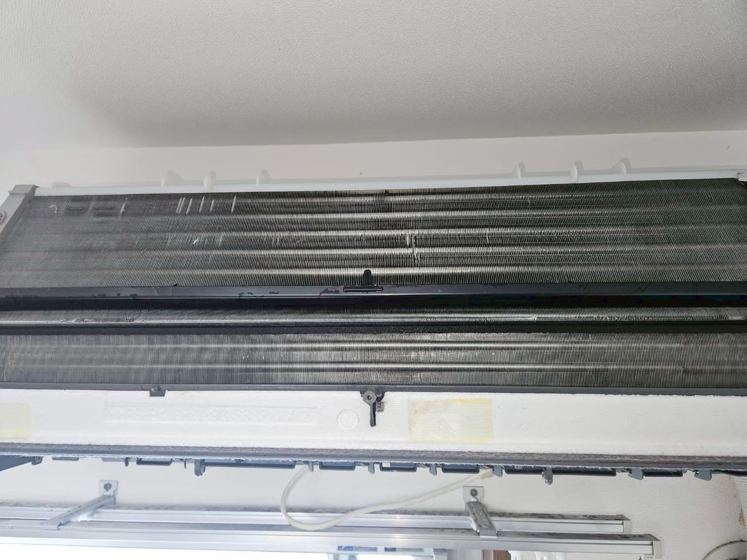 施工後：洗浄完了後の内部